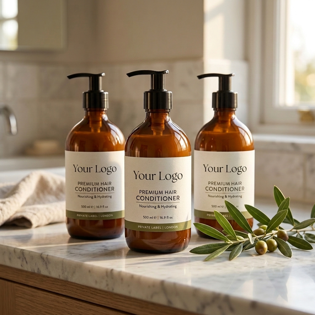 Custom Hair Conditioner Mockup
